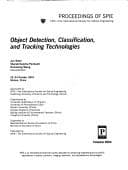 Tapa de Object detection, classification, and tracking technologies