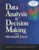 Tapa de Data analysis & decision making with Microsoft Excel