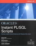 Tapa de Oracle9i instant PL/SQL scripts