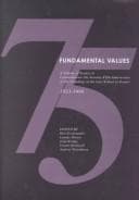 Tapa de Fundamental values
