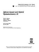 Tapa de Silicon-based and hybrid optoelectronics III