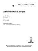 Tapa de Astronomical data analysis