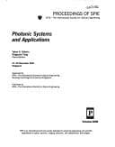 Tapa de Photonic systems and applications
