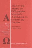 Tapa de Analysis and algebra on differentiable manifolds