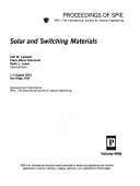 Tapa de Solar and switching materials