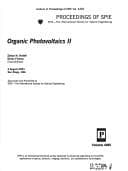 Tapa de Organic photovoltaics II
