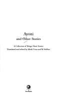 Tapa de Ayoni and other stories