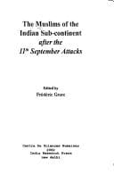 Tapa de The Muslims of the Indian sub-continent after the 11th September Attacks
