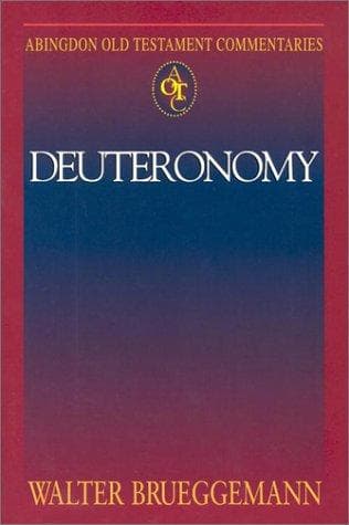 Tapa de Deuteronomy (Abingdon Old Testament Commentaries)