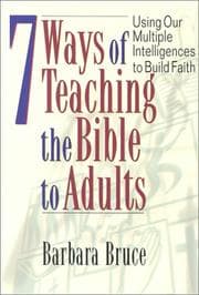 Tapa de 7 Ways of Teaching the Bible to Adults