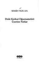 Tapa de Dede Korkut Oğuznameleri üzerine notlar