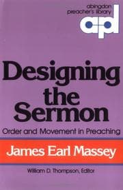 Tapa de Designing the sermon