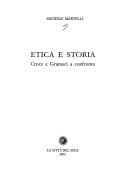 Tapa de Etica e storia