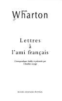 Tapa de Lettres à l'ami français