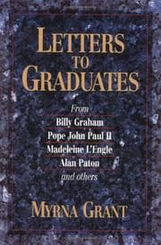 Tapa de Letters to graduates