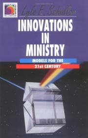 Tapa de Innovations in ministry