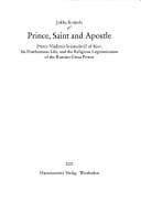 Tapa de Prince, saint, and apostle