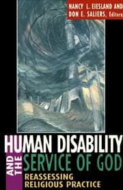 Tapa de Human disability and the service of God