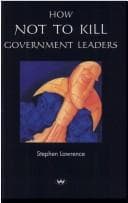 Tapa de How not to kill government leaders