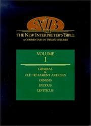 Tapa de The New Interpreter's Bible