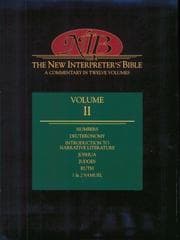 Tapa de New interpreter's Bible
