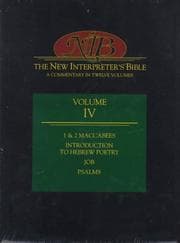 Tapa de New interpreter's Bible
