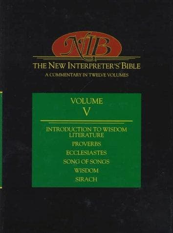 Tapa de The New Interpreter's Bible
