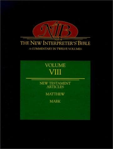 Tapa de The New Interpreter's Bible
