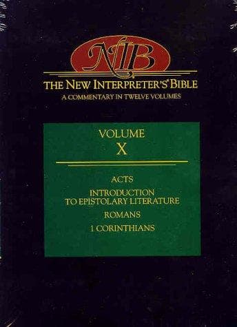 Tapa de The New Interpreter's Bible