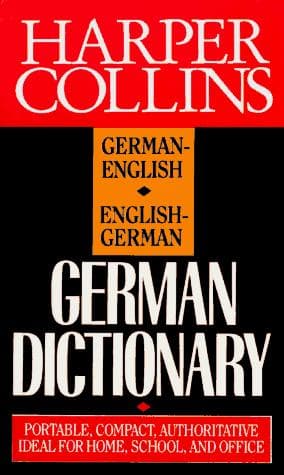Tapa de Harper Collins German Dictionary