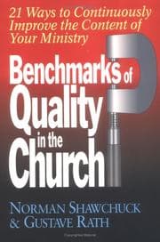 Tapa de Benchmarks of quality in the church