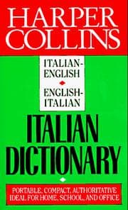Tapa de Collins Italian-English, English-Italian