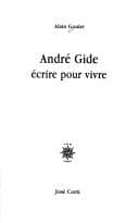 Tapa de André Gide