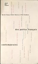 Tapa de Des poètes français contemporains