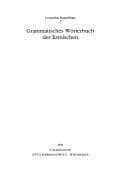 Tapa de Grammatisches Wörterbuch des Estnischen