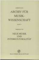 Tapa de Neue Musik und Interkulturalität