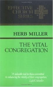 Tapa de The vital congregation