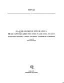Tapa de La collezione epigrafica dell'Antiquarium comunale del Celio