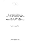 Tapa de Ambiti territoriali, sistemi viari e strutture del potere nel Mezzogiorno medievale