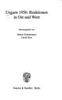 Tapa de Ungarn 1956: Reaktionen in Ost und West