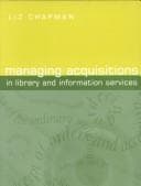 Tapa de Managing acquisitions in library and information services