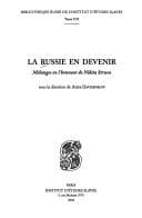 Tapa de La Russie en devenir