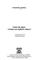 Tapa de Carta de amor