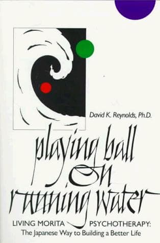 Tapa de Playing ball on running water