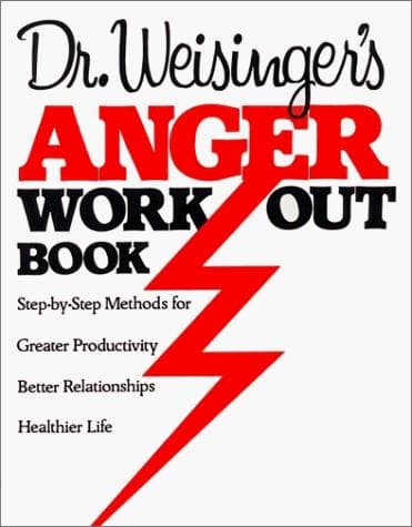 Tapa de Dr. Weisinger's Anger work-out book
