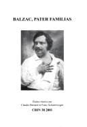 Tapa de Balzac, pater familias