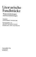 Tapa de Literarische Fundstücke