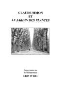 Tapa de Claude Simon et 'Le jardin des plantes'