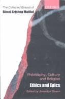Tapa de Ethics and epics