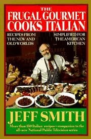 Tapa de The Frugal gourmet cooks Italian